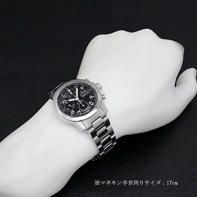 USEDジン☆Sinn 103.B.AUTO.POL.TYクロノグラフデイデイト - 自動巻き時計 