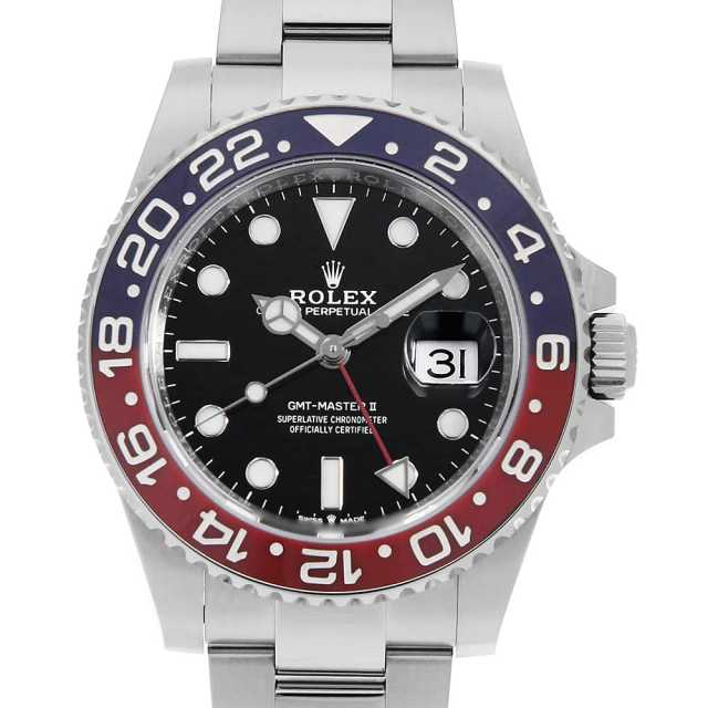 ロレックス GMTマスター 126710BLRO メンズ 中古