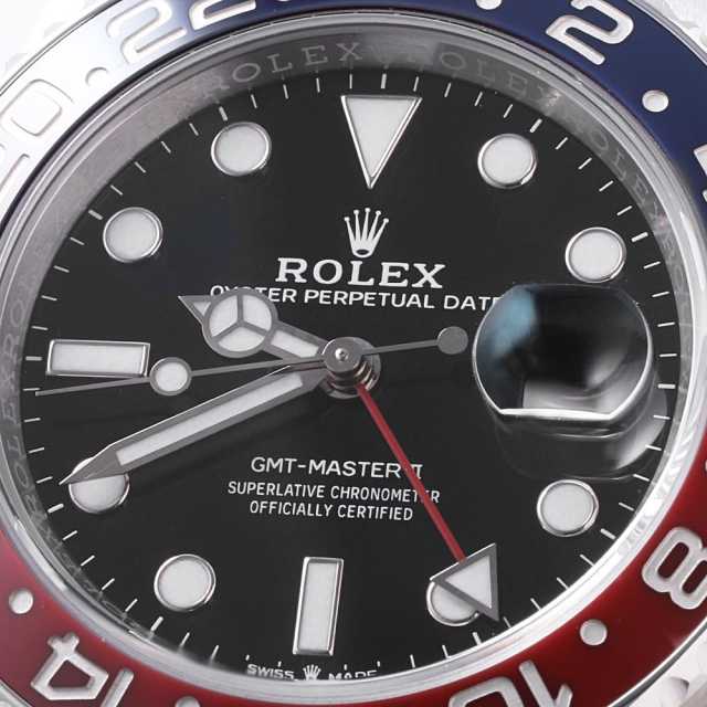 ロレックス GMTマスター 126710BLRO メンズ 中古