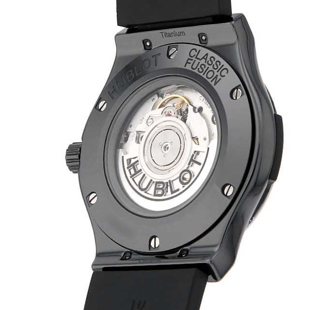 Hublot 511.CM.1771.RX 自動巻き ブラック ウブロ クラシック フュージョン ブラックマジック 511.CM.1771.RX