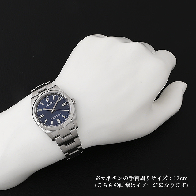 126000 ブルー/バー ROLEX（ロレックス） オイスターパーペチュアル36  