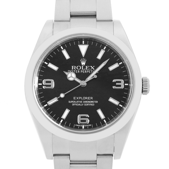 214270 ブラック ROLEX（ロレックス）エクスプローラーI 前期型 