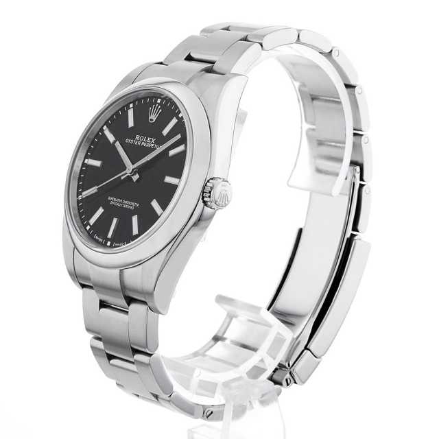 114300 ブラック ROLEX（ロレックス）オイスターパーペチュアル 39