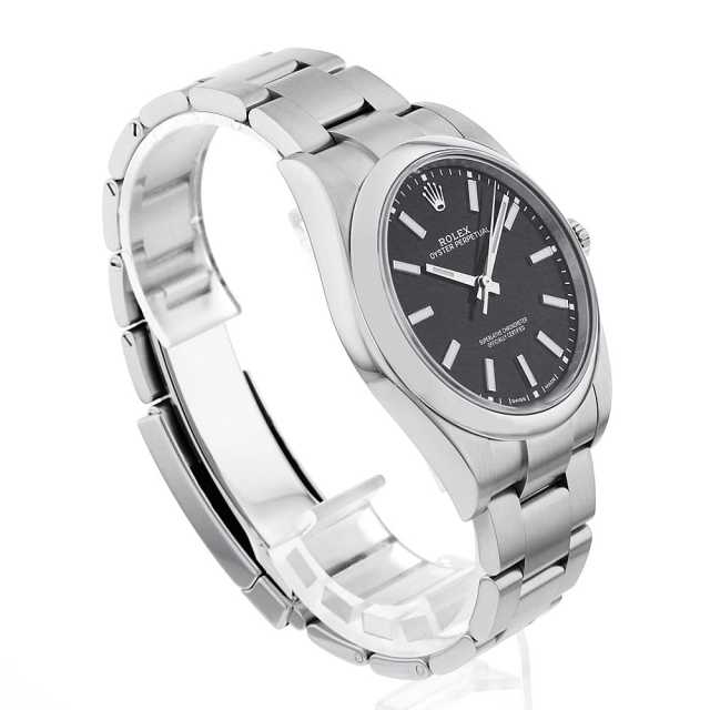 114300 ブラック ROLEX（ロレックス）オイスターパーペチュアル