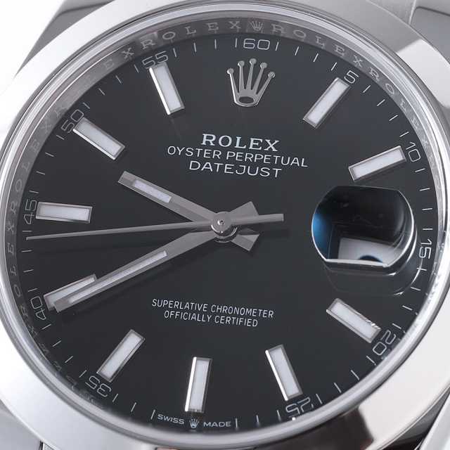ロレックス デイトジャスト 126300 メンズ 中古
