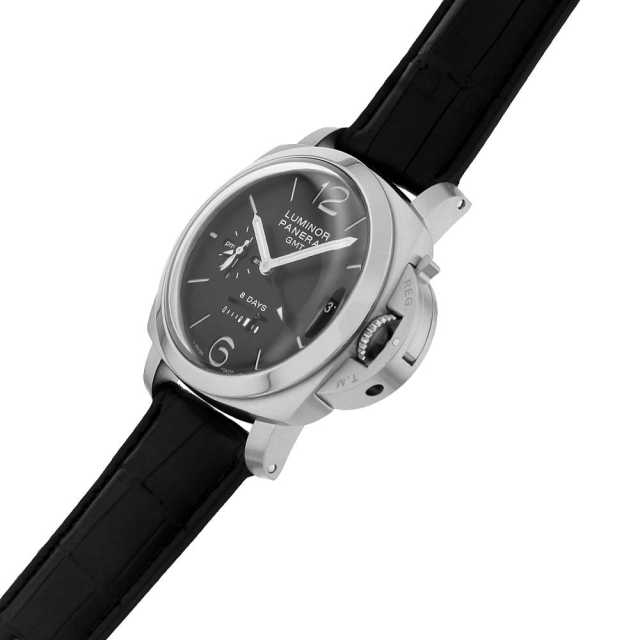 PAM00233 ブラック PANERAI（パネライ）ルミノール1950 8デイズGMT
