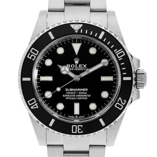124060 ブラック ROLEX（ロレックス）サブマリーナ ノンデイト 中古