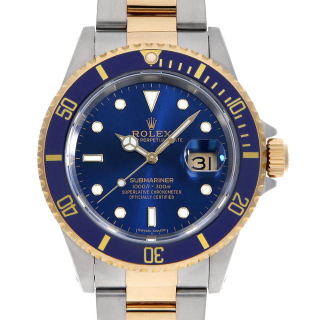 ロレックス サブマリーナ 16613 メンズ 中古