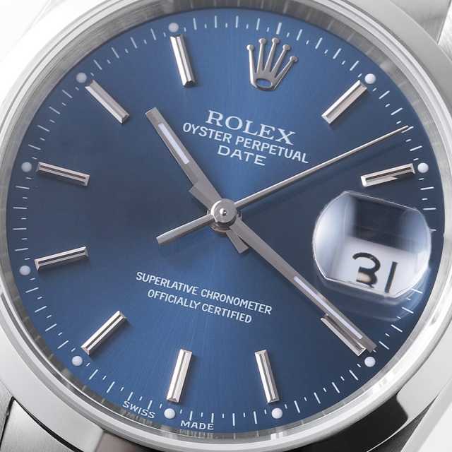 15200 ブルー ROLEX（ロレックス）オイスターパーペチュアル デイト