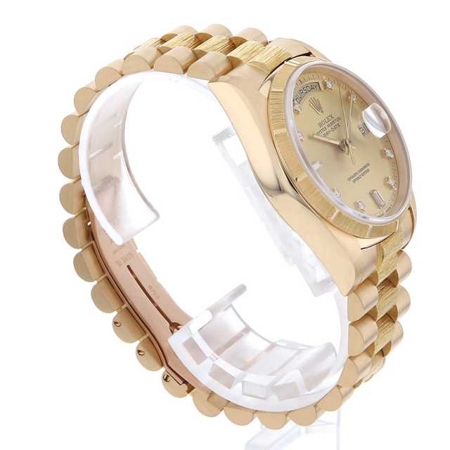 18078A シャンパン ROLEX（ロレックス）デイデイト バーク 8P