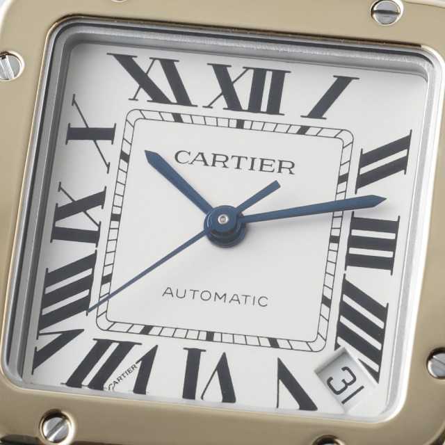 W20099C4 シルバー Cartier（カルティエ）サントスガルベ XL 中古