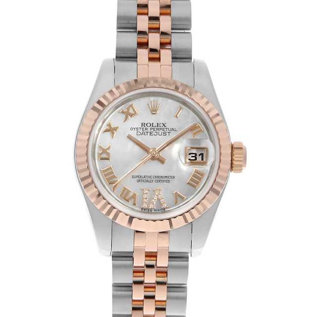 ロレックス デイトジャスト 179171NR レディース 中古