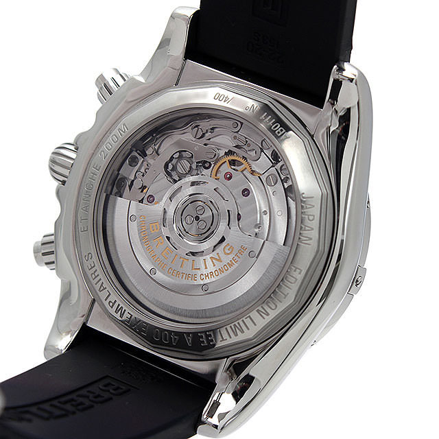 クロノマット44 ブラックMOP ブラックアイ 日本限定400本 S012BJAVRC(AB0111) サブ画像２