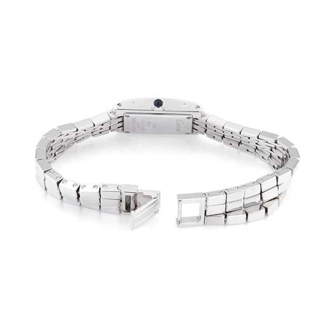 カルティエ タンクアロンジェラニエール WG W15364W3 WG クォーツ Cartier - カルティエ タンクアロンジェラニエール WG W15364W3 WG