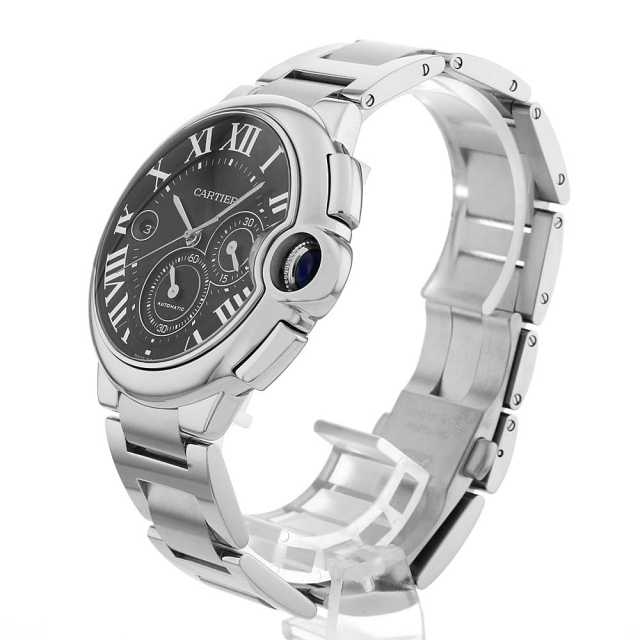 W6920025 ブラック Cartier（カルティエ）バロンブルークロノグラフ