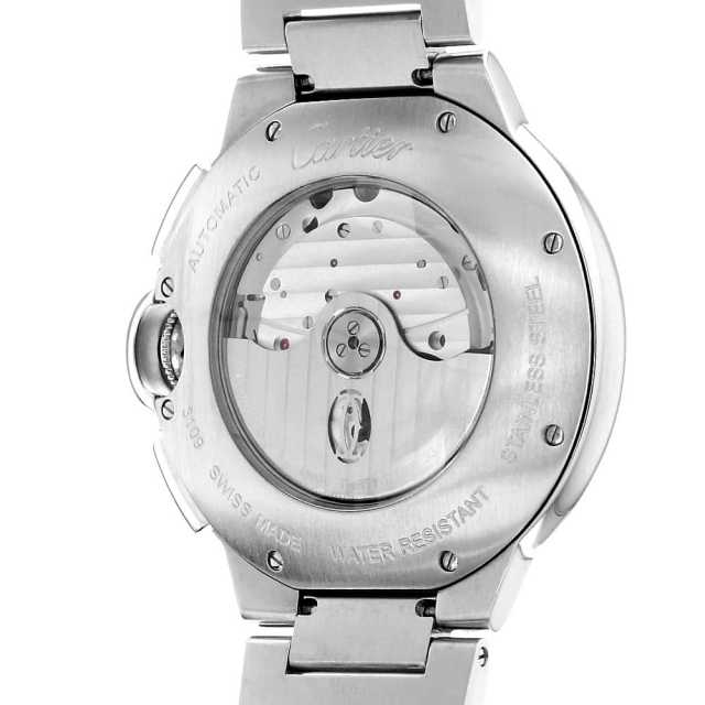 W6920025 ブラック Cartier（カルティエ）バロンブルークロノグラフ