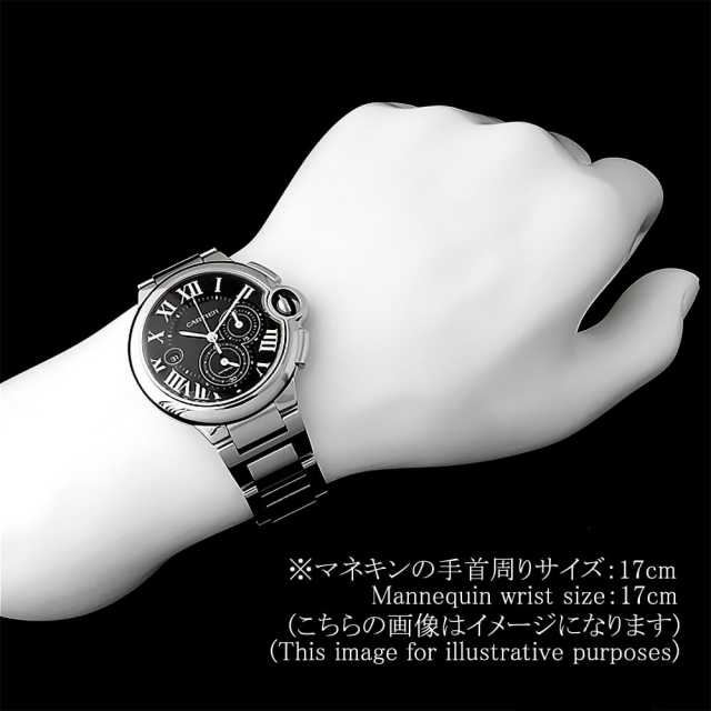 W6920025 ブラック Cartier（カルティエ）バロンブルークロノグラフ