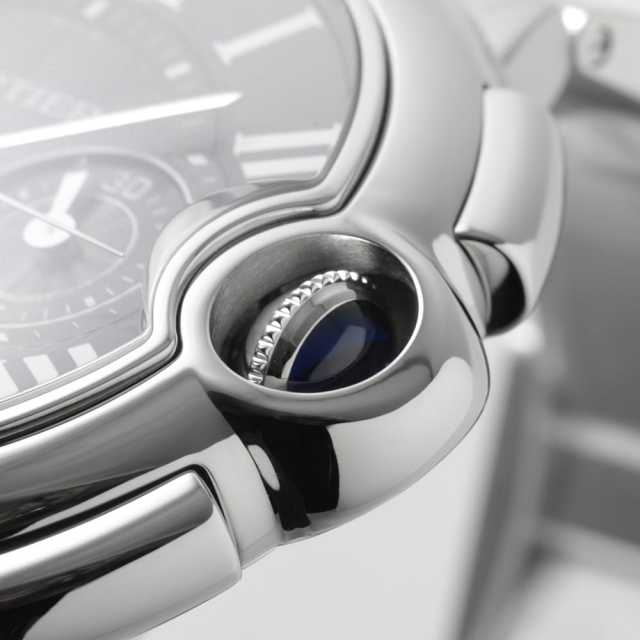 W6920025 ブラック Cartier（カルティエ）バロンブルークロノグラフ