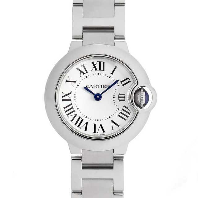 カルティエ バロンブルー W69010Z4 レディース 中古