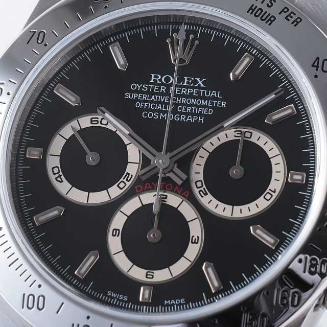 16520 ブラック ROLEX（ロレックス）コスモグラフ デイトナ 中古