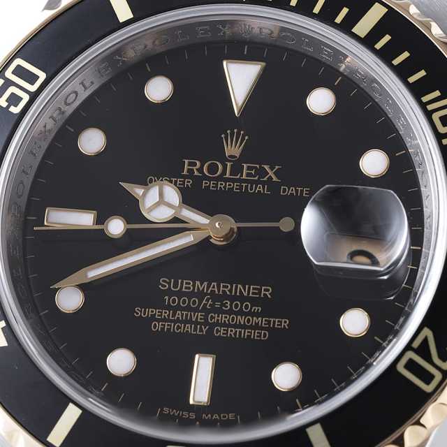 ロレックス サブマリーナ 16613 メンズ 中古