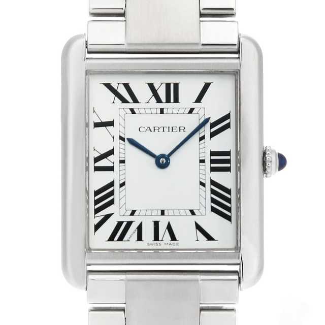 カルティエ タンクソロ W5200014 メンズ 中古
