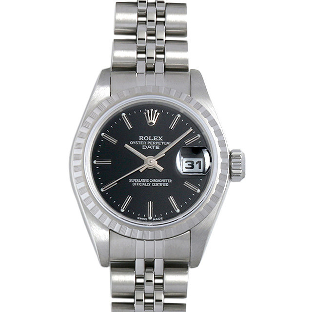 79240 ロレックス(ROLEX) オイスターパーペチュアル デイト ブラック