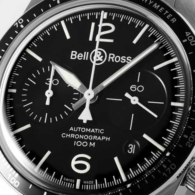 ベル＆ロス  BRV294-BL-ST/SST メンズ 中古