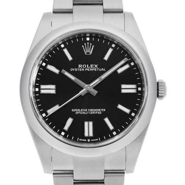 124300 ブラック ROLEX（ロレックス）オイスターパーペチュアル41 中古