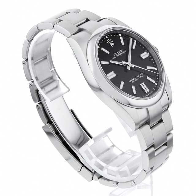 124300 ブラック ROLEX（ロレックス）オイスターパーペチュアル41 中古