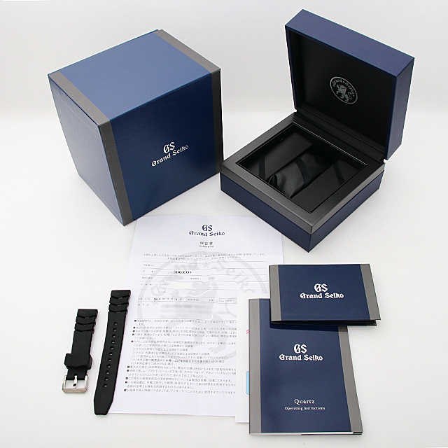 グランドセイコー】ウォッチケース＋外箱 待ち遠しく 