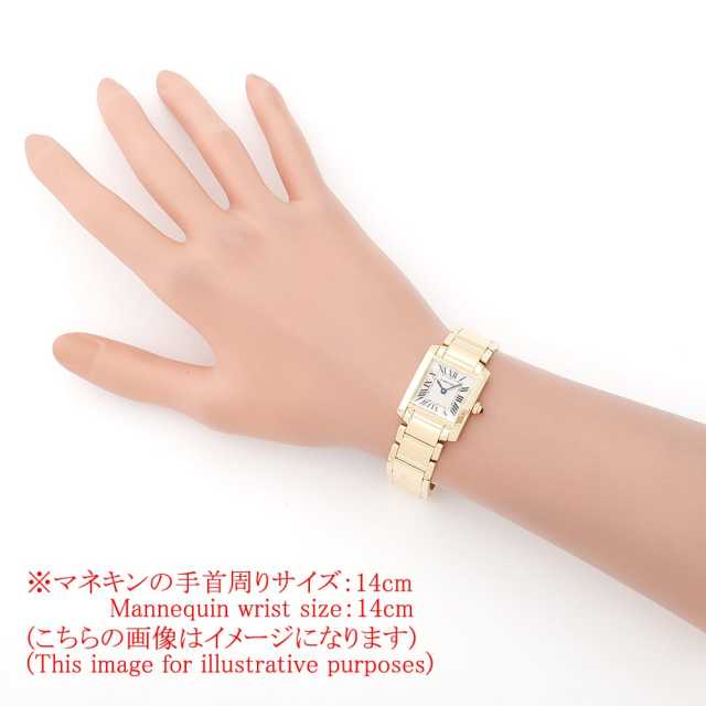 カルティエ タンクフランセーズ W50002N2 レディース 中古
