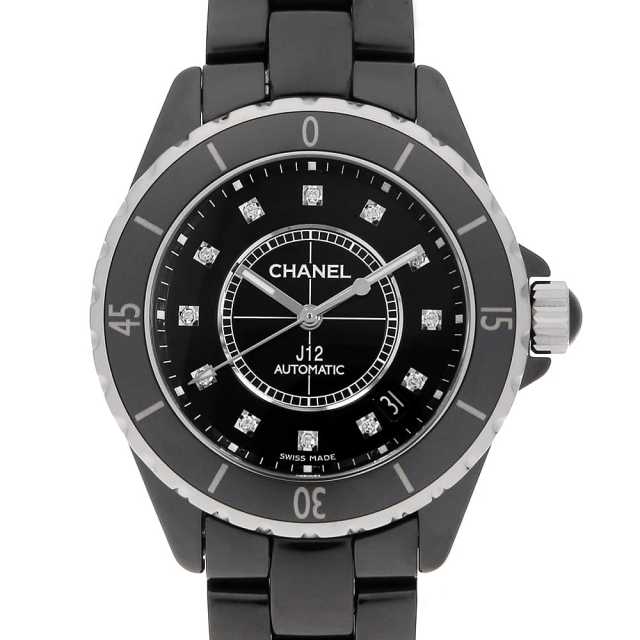 CHANEL J12 12P Diamond H1626 Used Men's