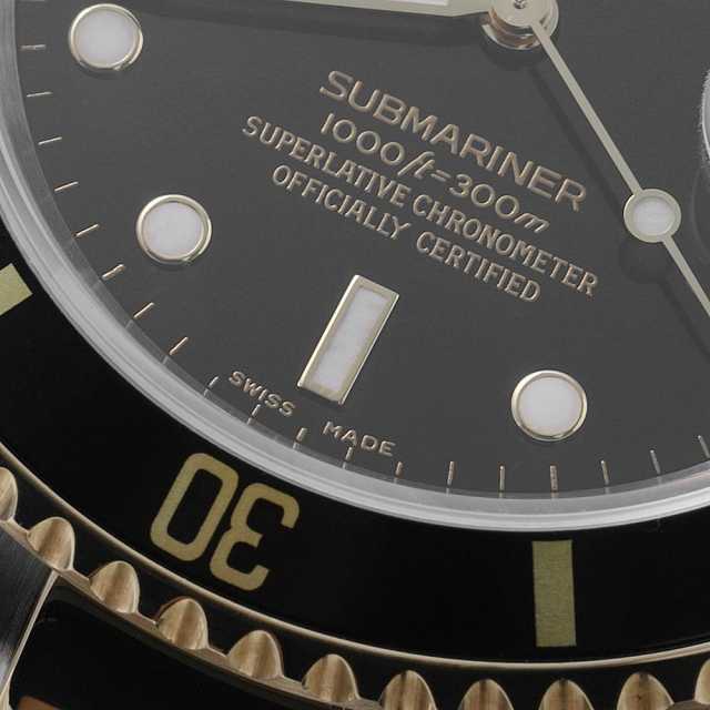 16613 ブラック ROLEX（ロレックス）サブマリーナ デイト 中古 | 東京