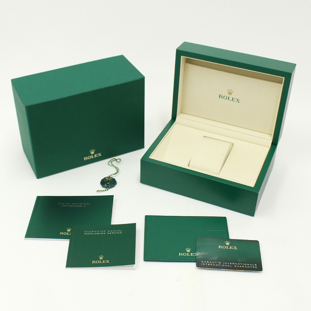 メ*ク様 Rolex ロレックス ボックス 3個セット　グリーン Rolex GMT-Master II Oystersteel, M126720VTNR-0001