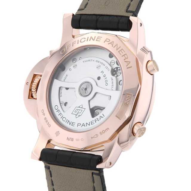 PAM00525 ブラック PANERAI（パネライ）ルミノール1950 3デイズ クロノ