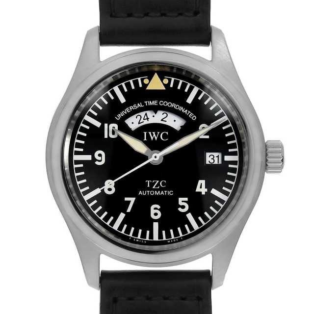 IW325101 ブラック IWC フリーガーUTC 中古 | 東京・大阪の高級