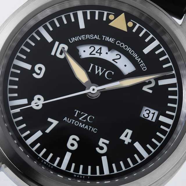 IW325101 ブラック IWC フリーガーUTC 中古 | 東京・大阪の高級