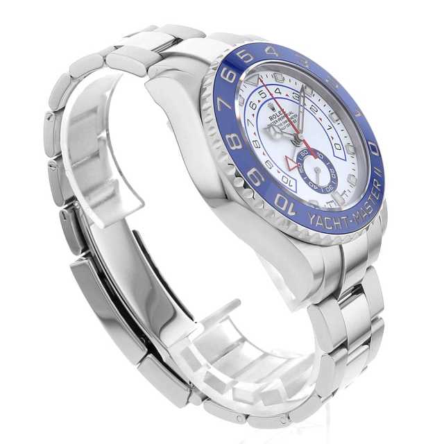 116680 ホワイト ROLEX（ロレックス）ヨットマスターII 新型ベンツ針