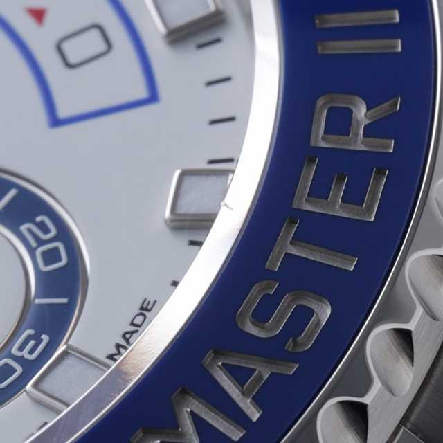 116680 ホワイト ROLEX（ロレックス）ヨットマスターII 新型ベンツ針