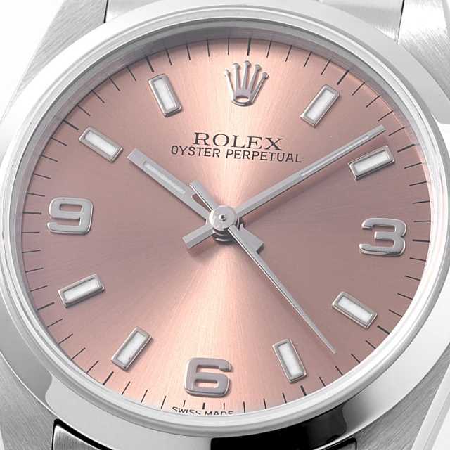 77080 ピンク ROLEX（ロレックス）オイスターパーペチュアル 中古