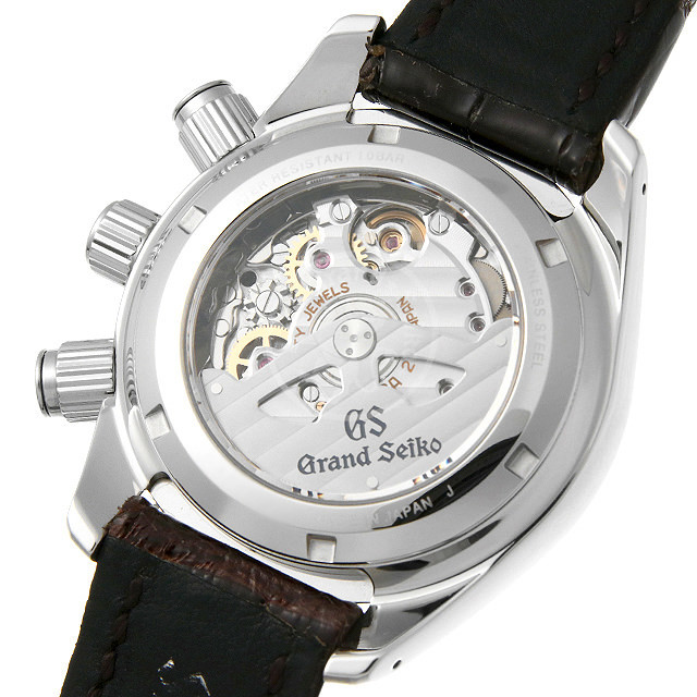 グランドセイコー スプリングドライブ GMTクロノグラフ マスターショップ限定 SBGC007 中古 メンズ
