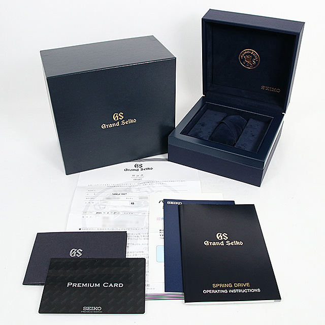 グランドセイコー スプリングドライブ GMTクロノグラフ マスターショップ限定 SBGC007 中古 メンズ