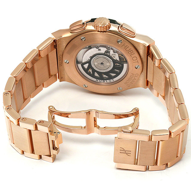 クラシックフュージョン クロノグラフ キングゴールド オパリン 541.OX.2610.OX サブ画像３