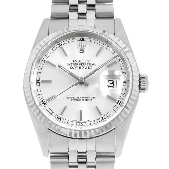 16234 シルバー ROLEX（ロレックス）デイトジャスト 中古 | 東京・大阪
