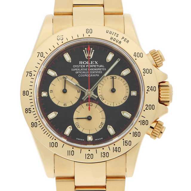 116528 ブラック×ゴールド ROLEX（ロレックス）コスモグラフ デイトナ