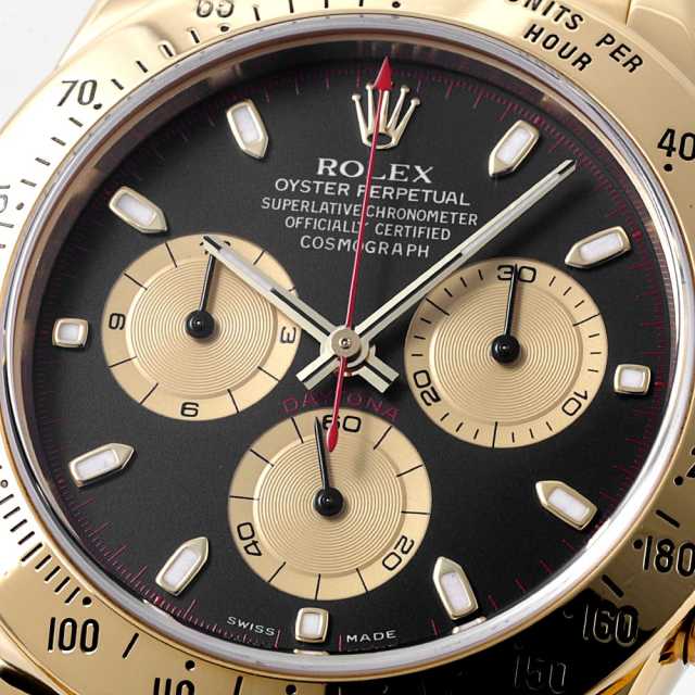 116528 ブラック×ゴールド ROLEX（ロレックス）コスモグラフ デイトナ