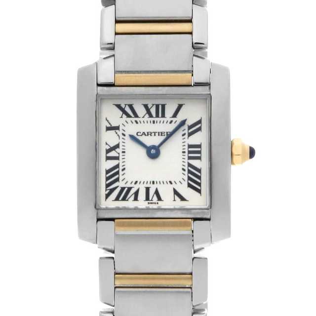 カルティエ タンクフランセーズ W51007Q4 レディース 中古