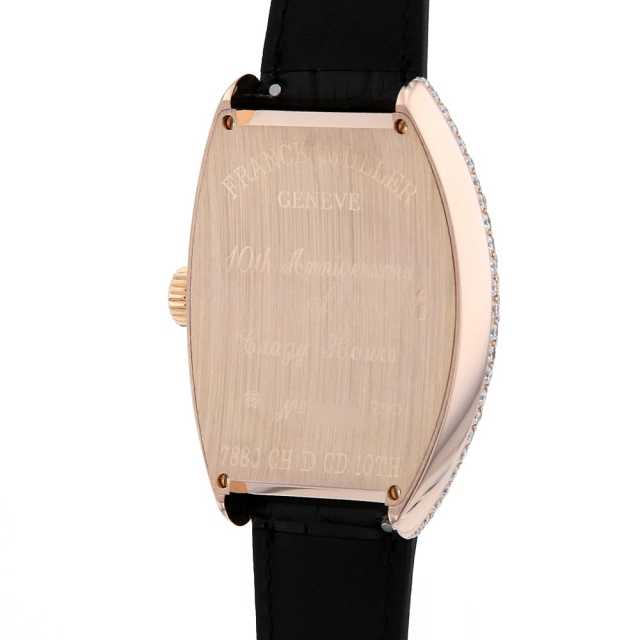 【希少】カントリー・ストロング('10米) 7880CH D CD 10TH PG ブラック FRANCK MULLER（フランクミュラー