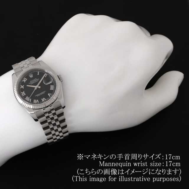 116234 ブラック ROLEX（ロレックス）デイトジャスト 中古 | 東京